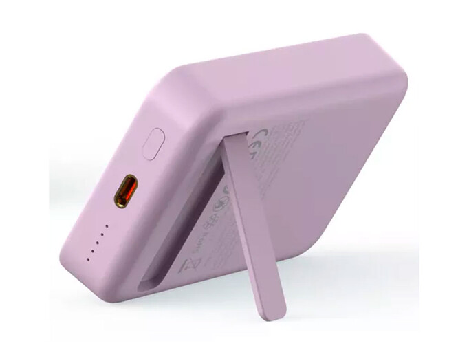Power Bank XO PR231 Magnetic Wireless 15W 10000 mAh purple
