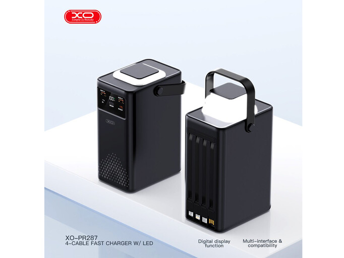Power Bank XO PR287 22.5W 800000 mAh black