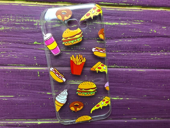 Силікон Samsung A520 Фаст-фуд