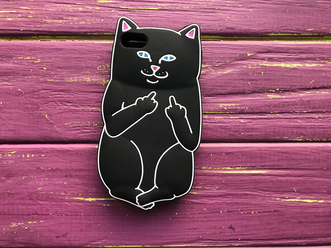 3D Cat Fuck iPhone 4 Black