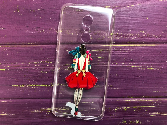 Силікон Redmi 5+ Girl with gifts