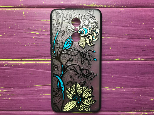 Rock Tatoo Redmi 5+ блакитні квіти