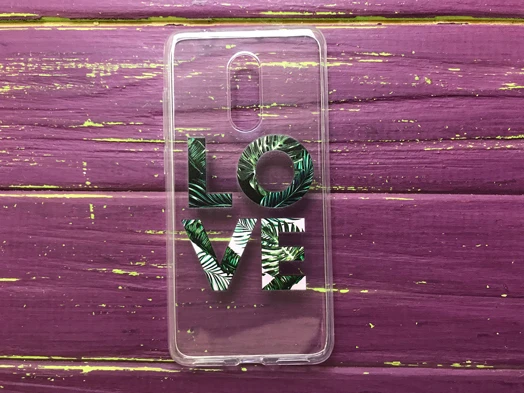 Силикон Redmi 5 Love тропик