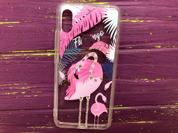 Plastic Diamond Redmi S2 Flamingo