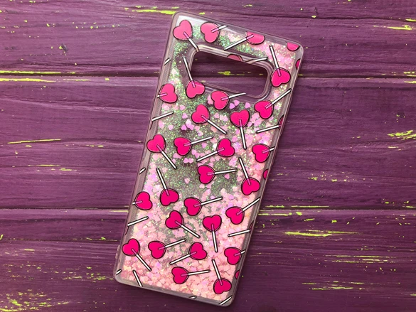 Аквариум Samsung Note 8 Heart Lollipop