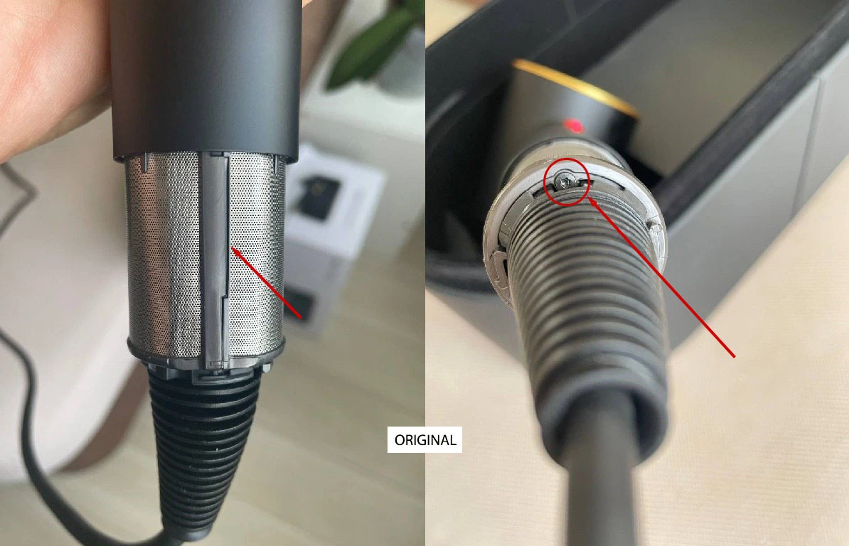 Как отличить оригинальный Dyson от копии