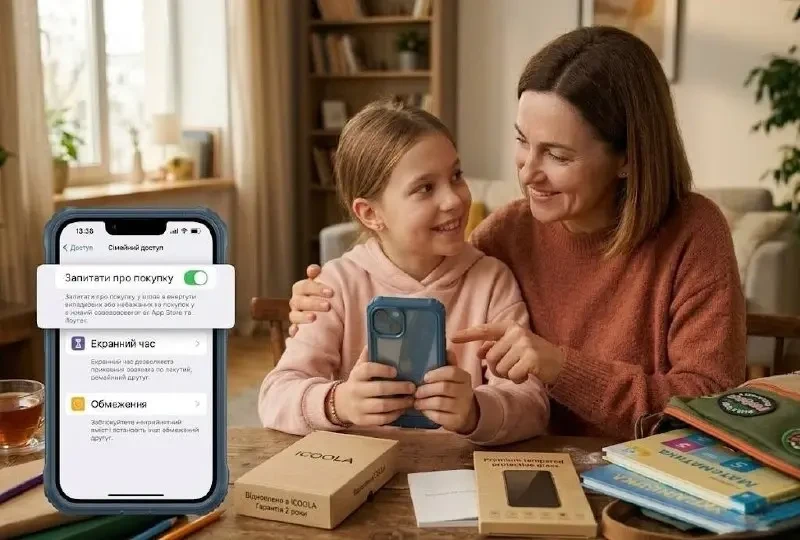 iPhone для дитини: як забезпечити контроль і спокій батьків?