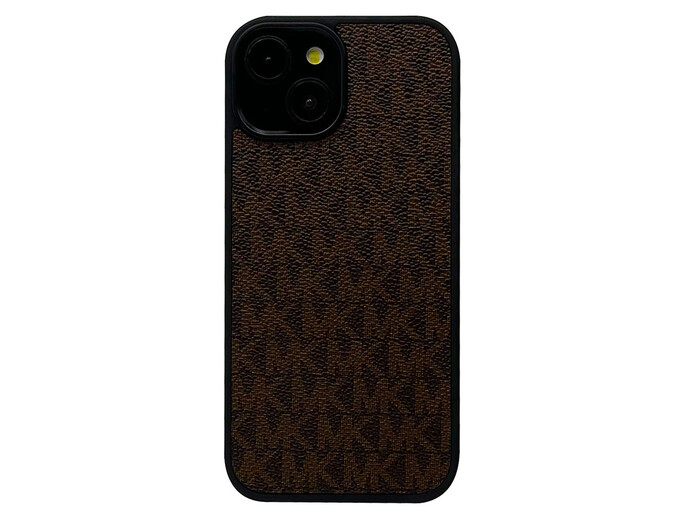Michael Kors Leather iPhone 13/14 brown