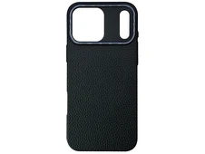 Чохол Syndee Leather MagSafe iPhone 17 Pro Max black/gray - 1