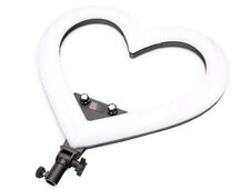 Led стійка 220V Black Heart RGB 48см без штатива black - 4