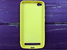 Силікон Candy matte Redmi 5A yellow - 2