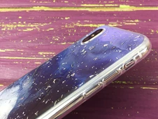 MraMor Confetti iPhone Xs Max Dark blue/Silver - 2