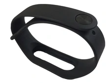 Силиконовый ремешок Mi Band 2 черный - 3