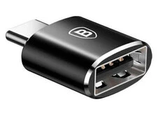 OTG Baseus Type-C to USB black - 1