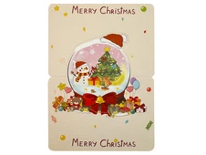 Листівка Новорічна + Envelope Merry Christmas New Year's Ball - 2