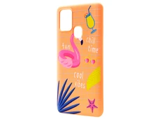 WAVE Fancy Samsung A21s summer mood/peach - 1