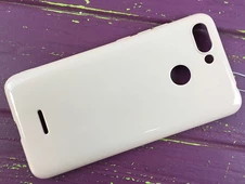 Силиконовый чехол Redmi 6 Пудра - 2