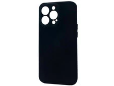 Alcantara Cover Camera iPhone 13 Pro black - 1
