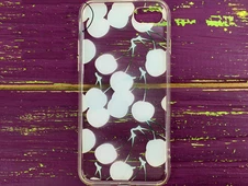 Case Transparentl iPhone 7/8/SE 2 Cherry - 4