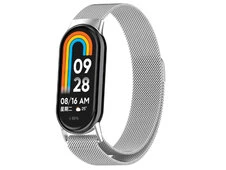 Metal Milanese Mi Band 8/9/10 silver - 1