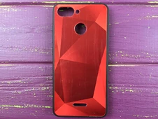 TPU+Glass Prizma Redmi 6 Red - 1