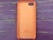 Case soft touch iP5 (02) orange - 3