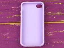 Силік.глянець бузковий iPhone 4 - 2
