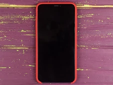 Case soft touch 1:1 iP Xs Max (14) red - 5