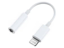 Перехідник AUX Pop-Up Window Lightning to 3,5mm white - 1