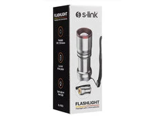 Фонарь ручной F092 серебристый - 2