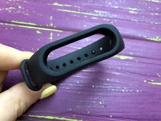 Ремінець силікон Mi Band 2 black - 4