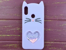 3D КОШКИ Любов Redmi Note 6/6Pro Фиолетовый - 1