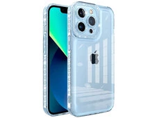 Силікон Starfall Clear iPhone 14 Pro Max blue - 1