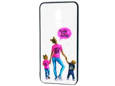 TPU+Glass Girls Redmi 8 Mom life - 1
