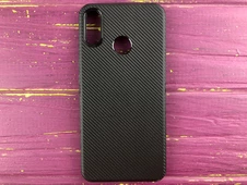 Ультратонкий карбоновый чехол для Huawei P Smart(19) черный - 1