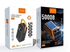 Power Bank TUGII Y105 PD22.5W/ + кабель Type-C/Lightning 50000mAh black - 3