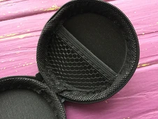 Чехол для наушников круг orange - 3