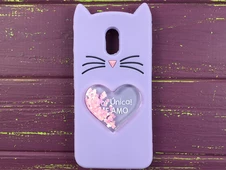 3D КОШКА Любов Samsung J530 Фиолетовый - 1