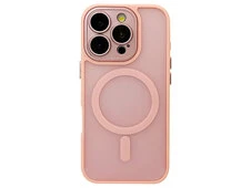 Shadow Matt Metal Buttons + Camera MagSafe iPhone 14 Pro Max pink - 1