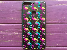 Чехол Pic Y7(18) /7C Pro Blue Flamingo - 1