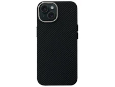 Накладка Elite Carbonique MagSafe Metal Frame iPhone 15 black - 1