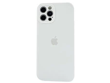 Case soft touch Camera iP 12 Pro Max (09) white - 1
