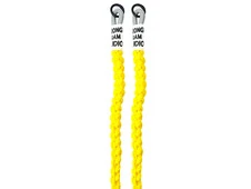 Ремінець-шнурок для телефону Knitting з карабіном yellow - 2
