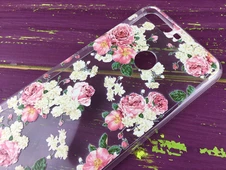 Силикон Huawei Y7 (18) /7CPro белая роза - 3