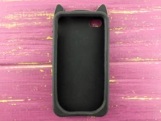 3D КОШКА для iPhone 4 Черный - 3