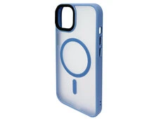 Shadow Matt Metal Buttons MagSafe iPhone 13/14 sea blue - 2