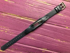 Ремінець шкіра Xiaomi Mi Band 2/3 dark blue - 1