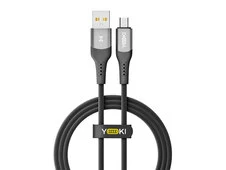 Кабель YOKI Solid SO15 Micro 3A (2m) black - 1