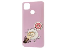 Накладка силікон Print Redmi 9C/10A Time for a break pink - 1