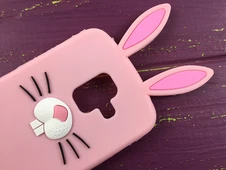 3D Bunny Samsung A6(18) Pink - 4